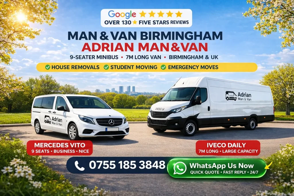 Man and Van Birmingham