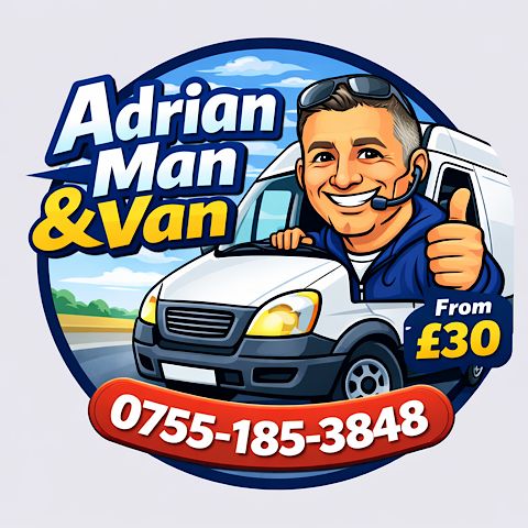 Adrian Man and Van logo