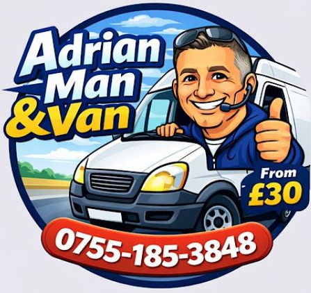 adrian man and van